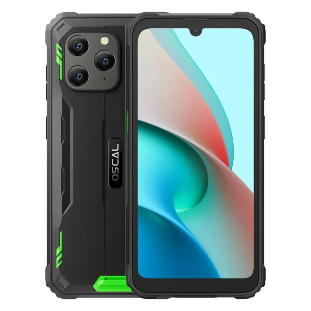 Смартфон OSCAL S70 Pro зелёный